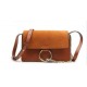 Designer Fashion Ring Chain Leather Bag Messenger Bag (LDO-01639)