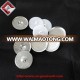 Round Aluminium Cover Button, Cover plastic button small order accepted