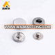 Four parts Metal Spring Snap Button BM10141