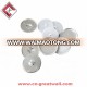 Aluminum self cover button,fabric covered button moulds,alloy cover button