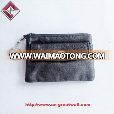 mens coin pouch squeeze coin purse high quality leather change purse